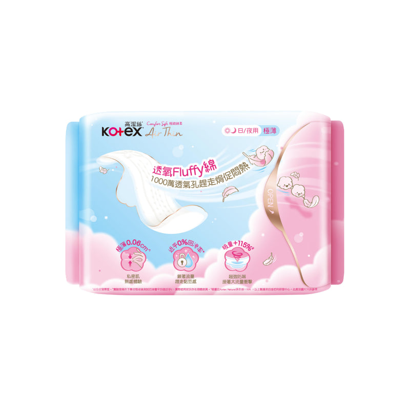 Kotex 高潔絲 極緻綿柔Air Thin極薄(28cm) 13片