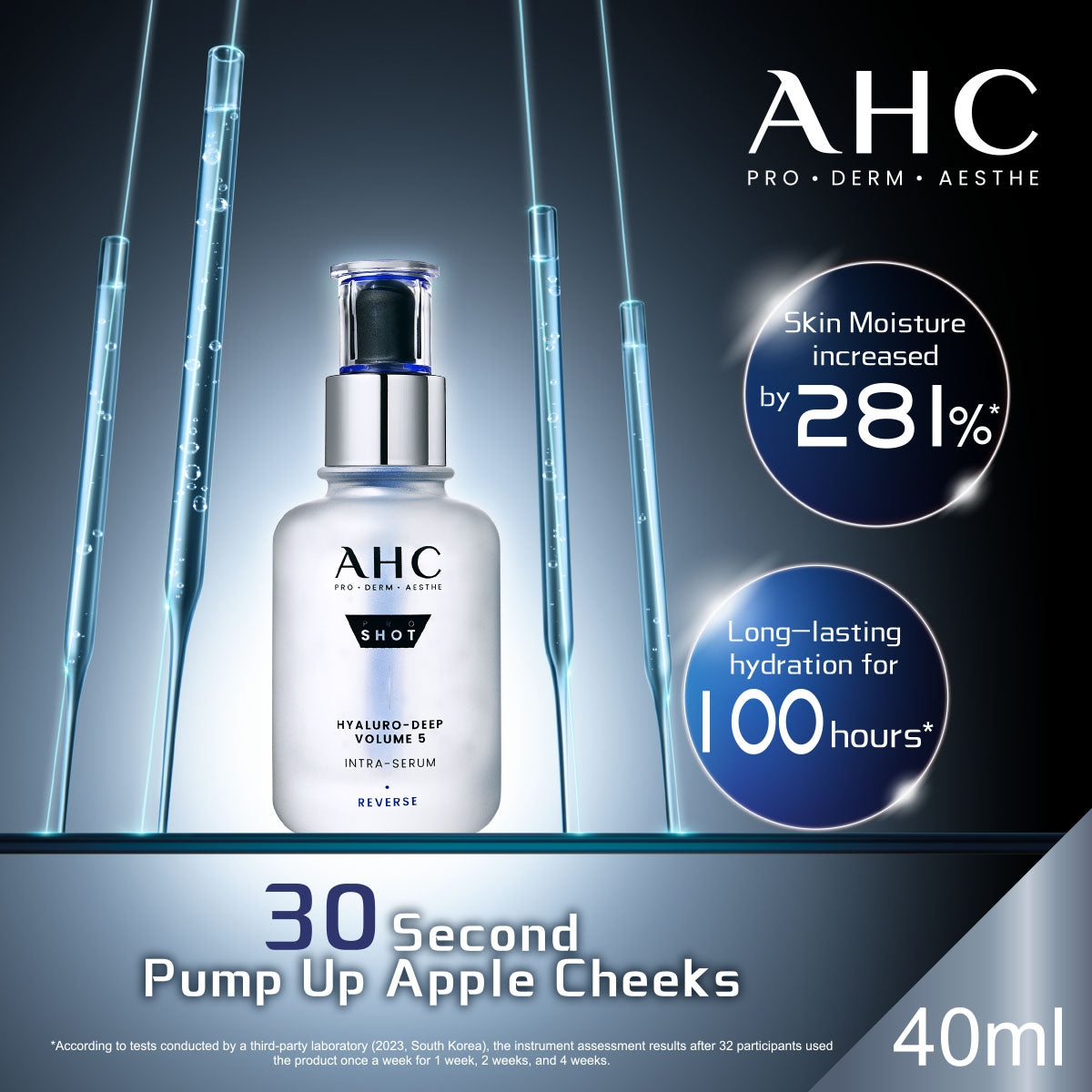 AHC醫美科研水光導入玻尿酸精華 40毫升