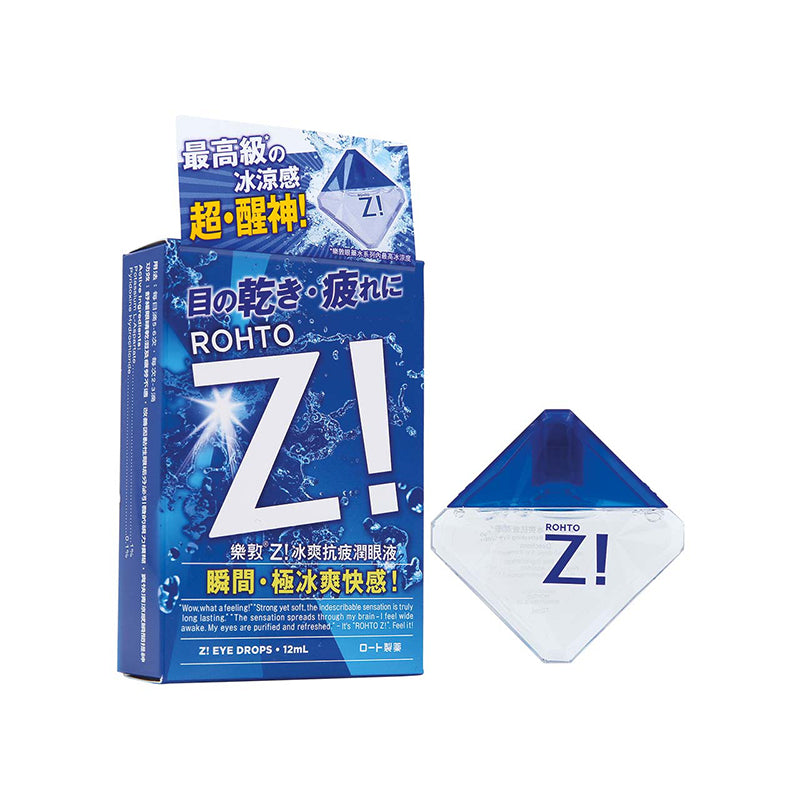 Rohto 樂敦Z! 冰爽抗疲潤眼液 12毫升