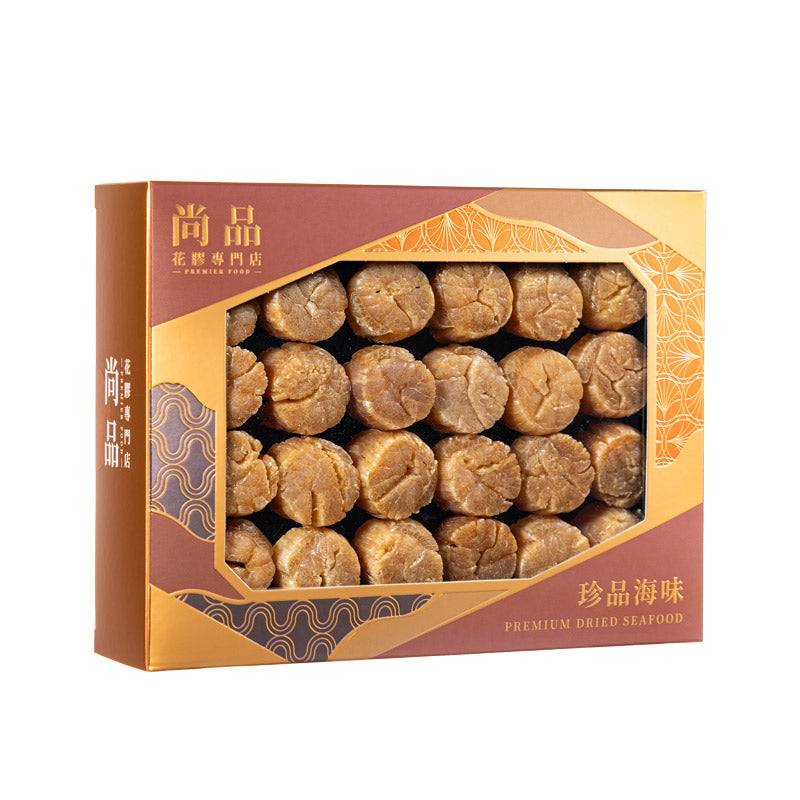 尚品北海道一等L元貝(16-24粒/盒) 225克