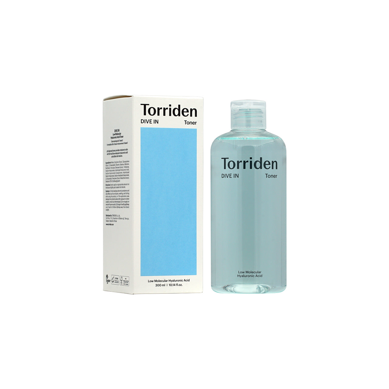 Torriden 低分子透明質酸清爽保濕爽膚水 300ml