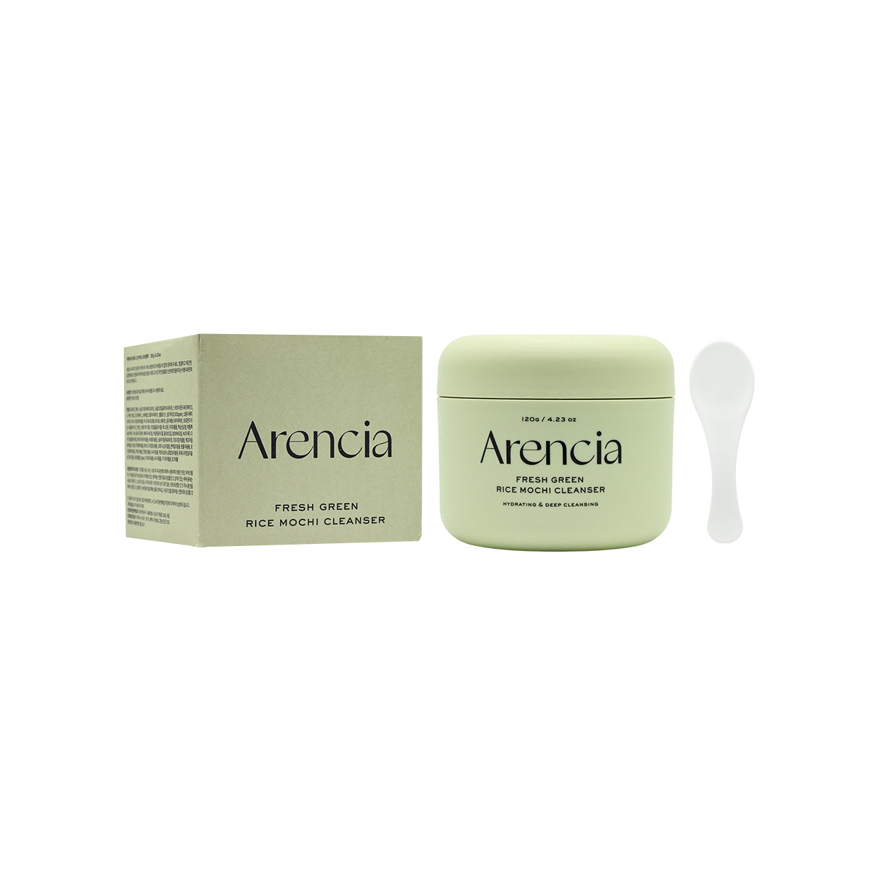 Arencia 綠色清新年糕潔面乳 120g
