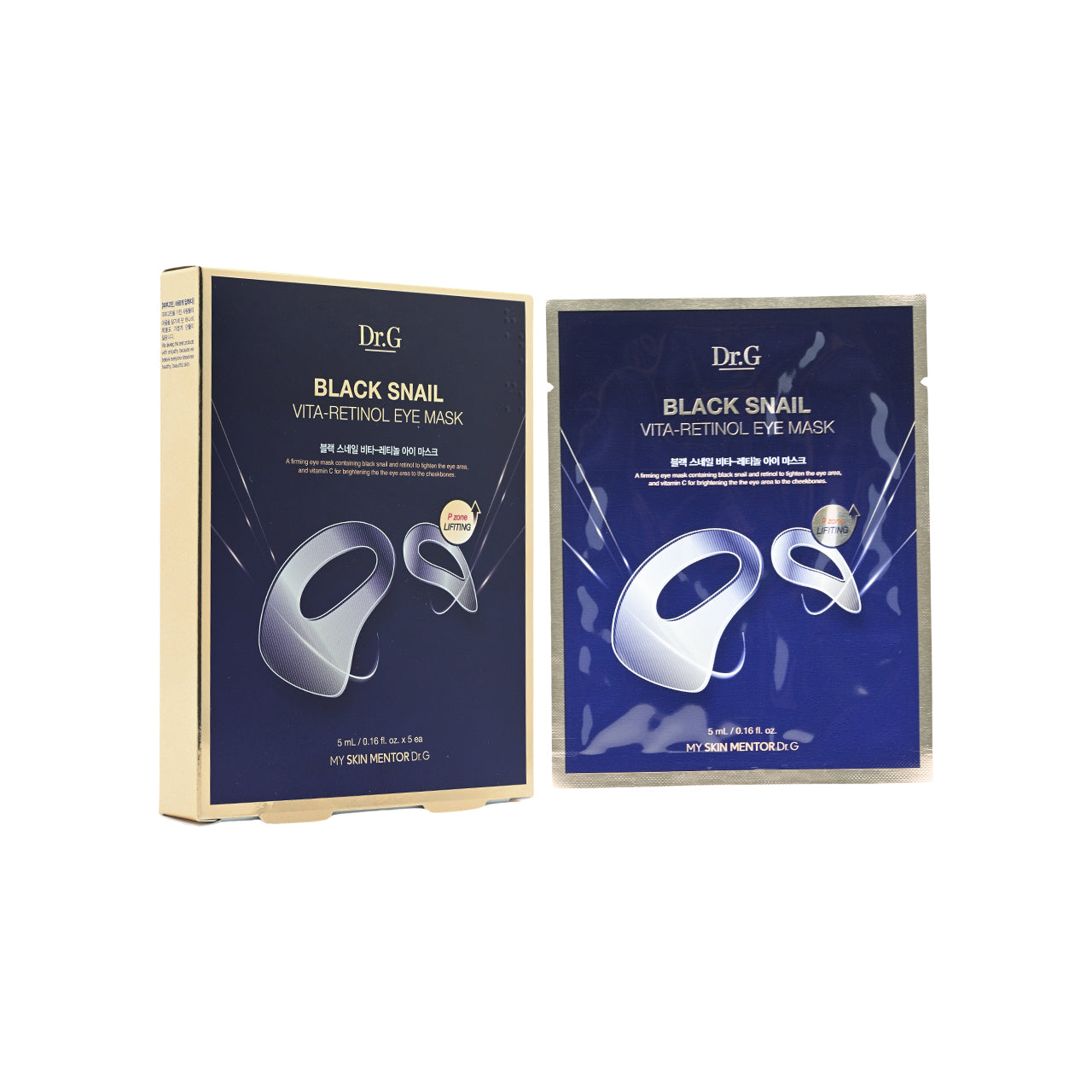 Dr.G 黑蝸牛A 醇緊緻撫紋眼膜 5 片