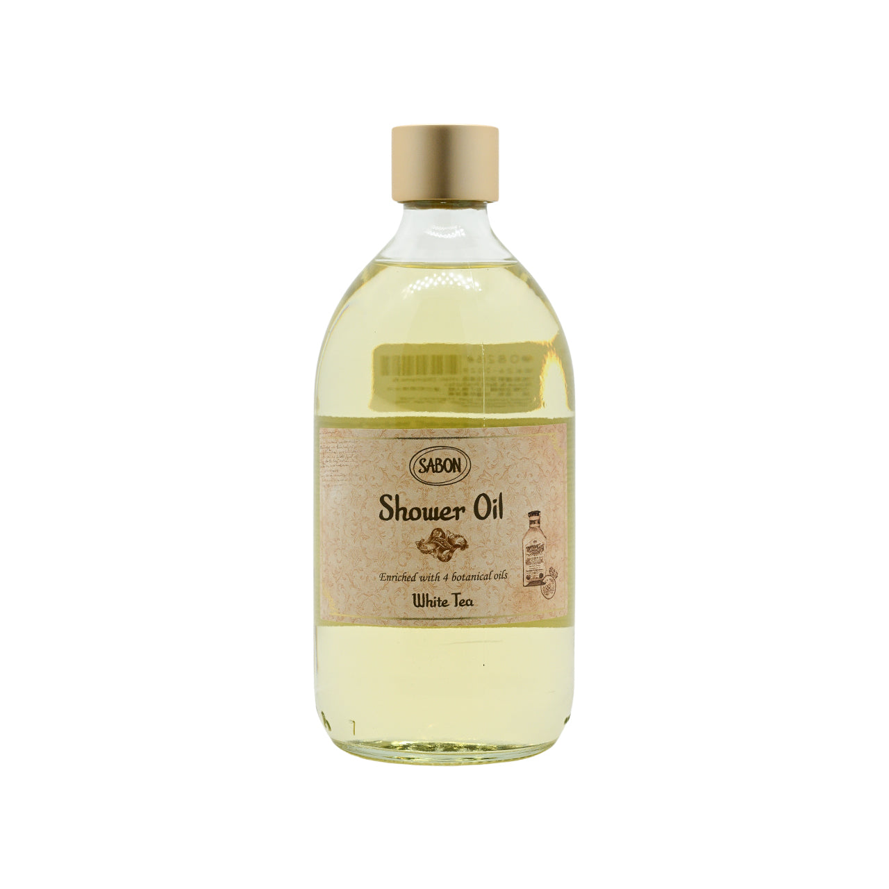 Sabon 白茶清韻柔膚滋養沐浴油 500ml 