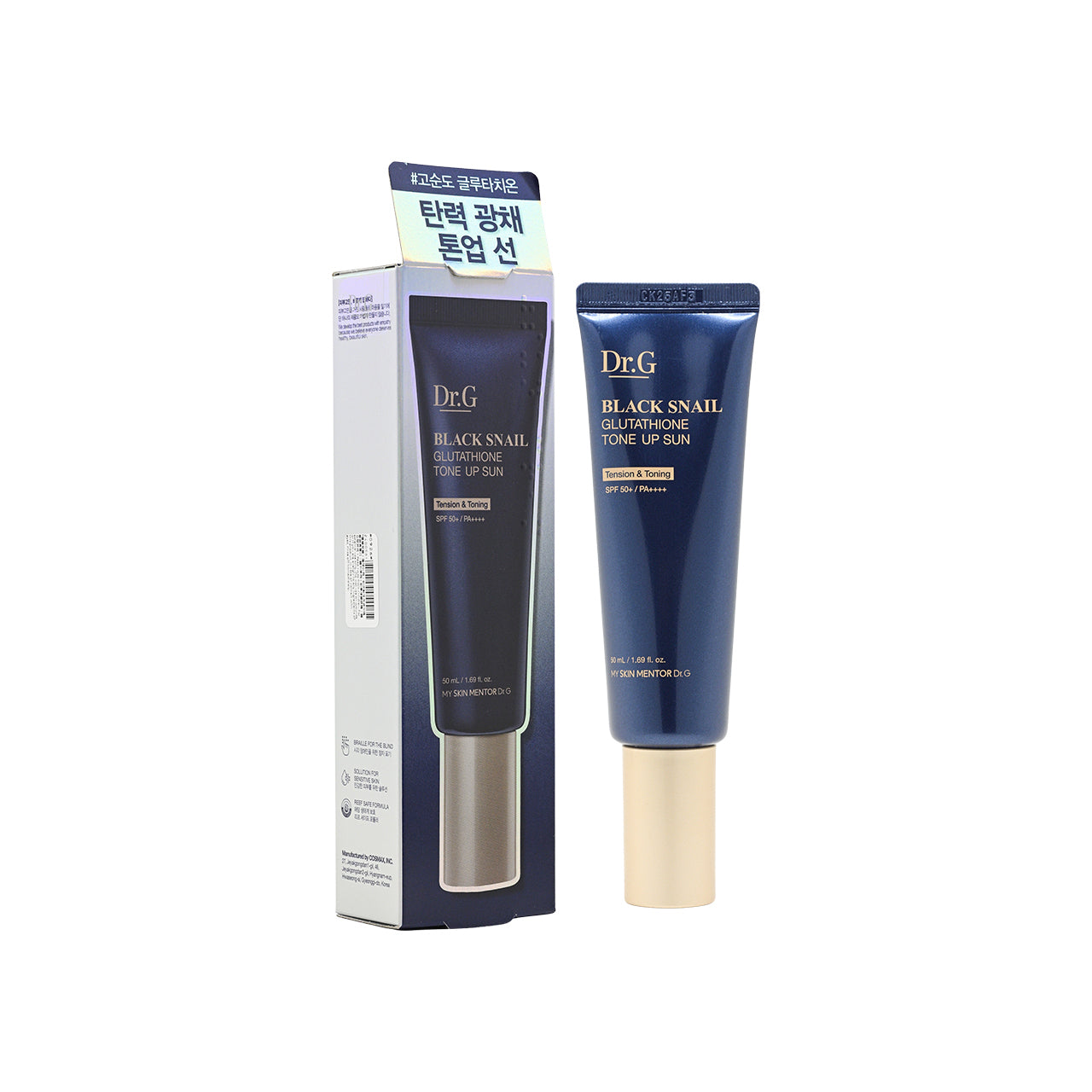 Dr.G SPF50+PA++++ 黑蝸牛淡斑養膚防曬霜 50ml 