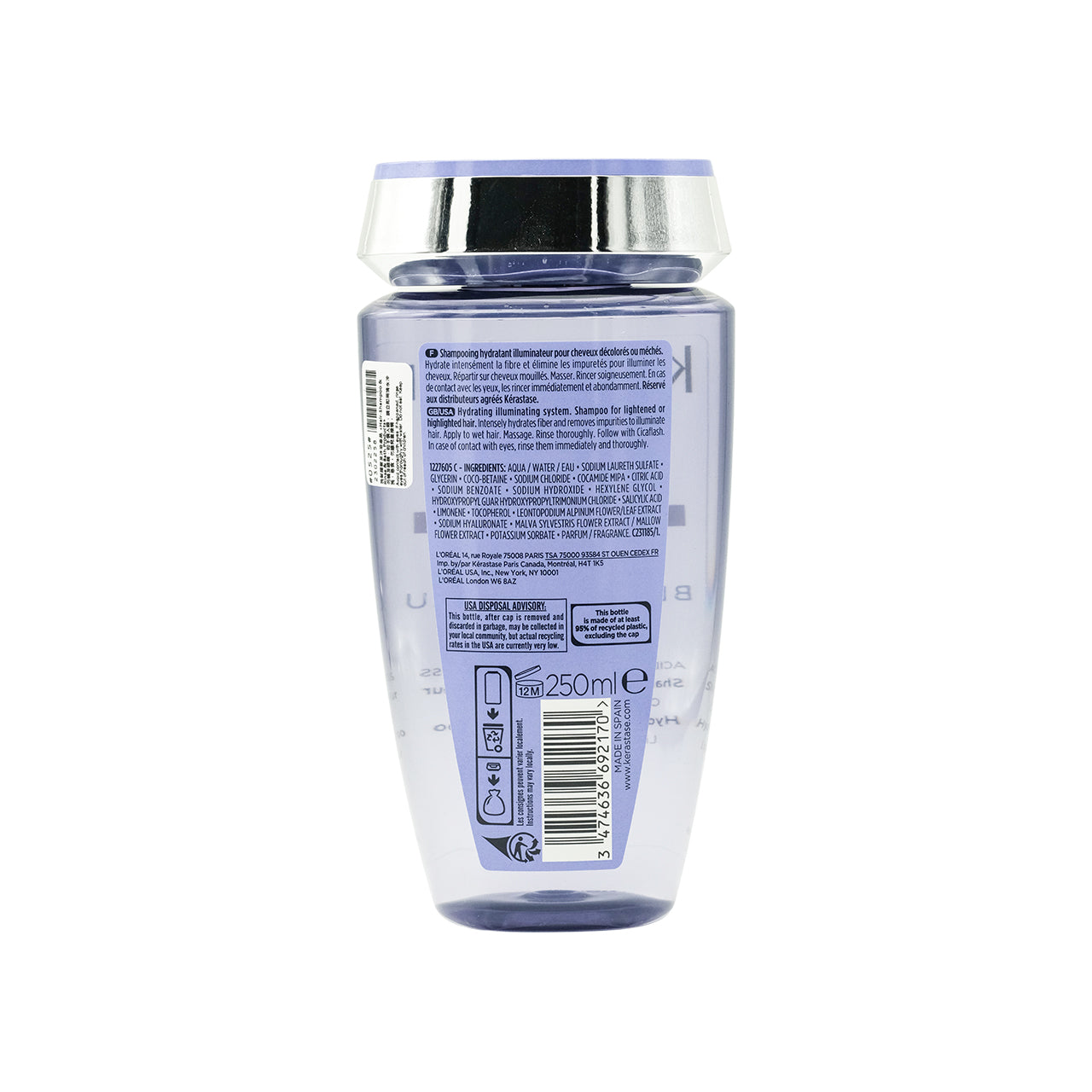 Kerastase 漂染水潤浴髮乳 250毫升