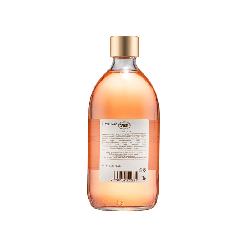 Sabon 玫瑰花茶沐浴油 500ml 
