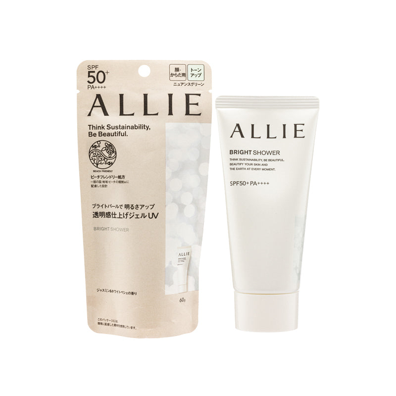 Allie SPF50+PA++++ 持采亮化UV防曬水凝乳 光肌茉桃香味 #01 Bright Shower 60g