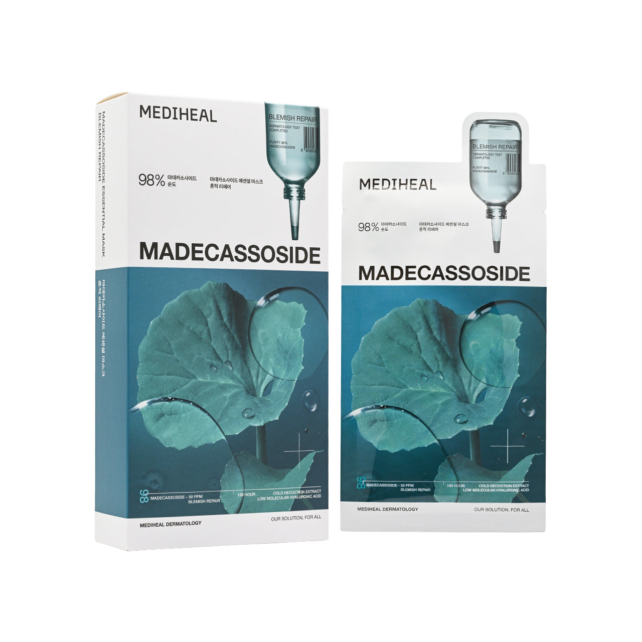 Mediheal 積雪草特強修護精華水庫面膜 10片裝