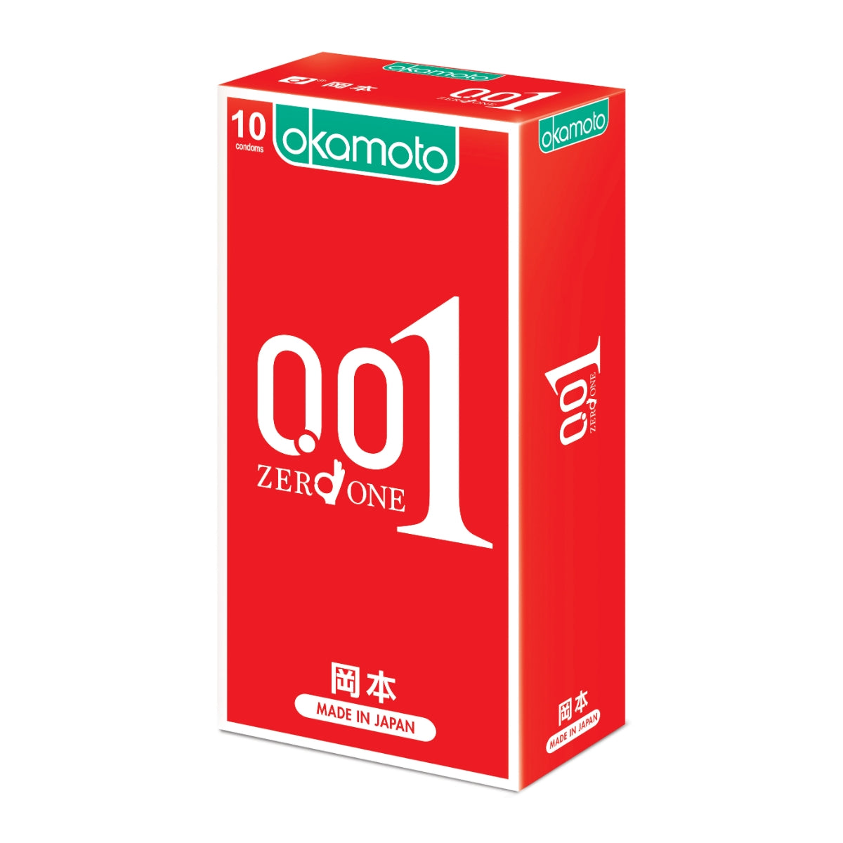 Okamoto岡本0.01水性聚氨酯安全套 10片