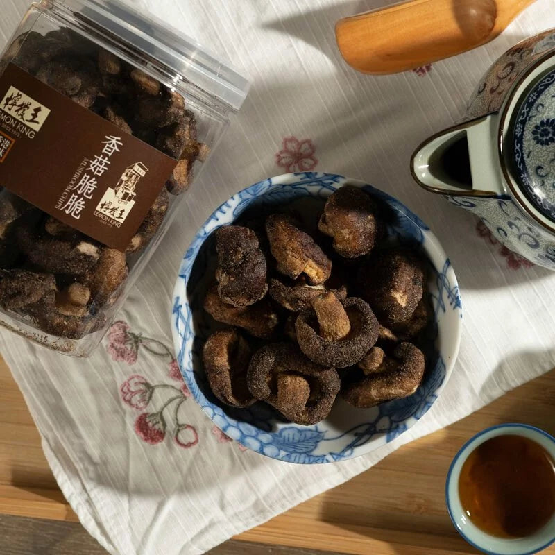 檸檬王香菇脆脆 (梅子味）110G