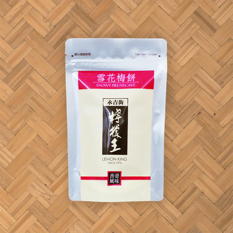 檸檬王雪花梅餅150G