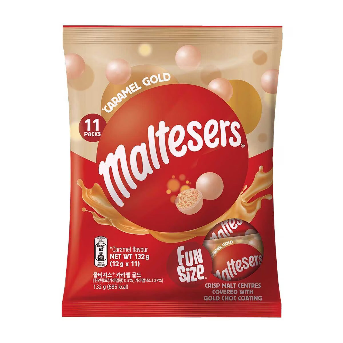 Maltesers 麥提莎 金脆焦糖風味可可球 132g