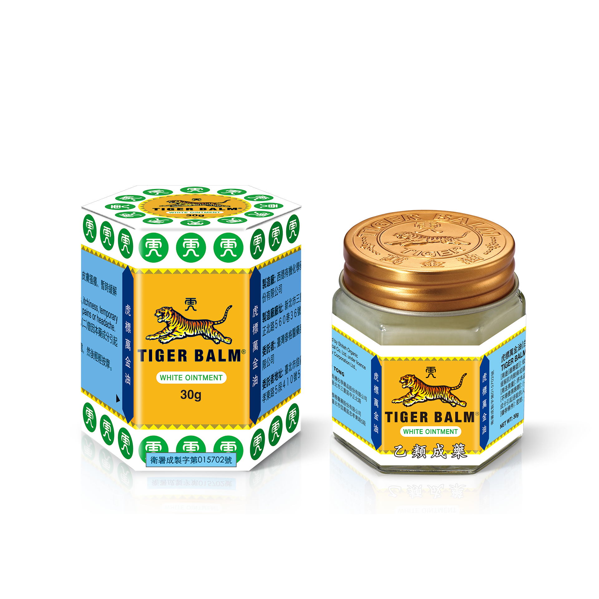 Tiger Balm 虎標 萬金油 (白) 30g 