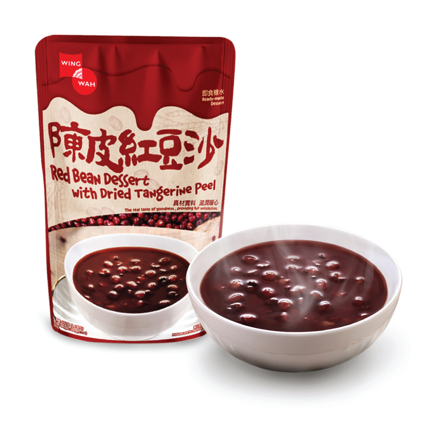 榮華陳皮紅豆沙260G