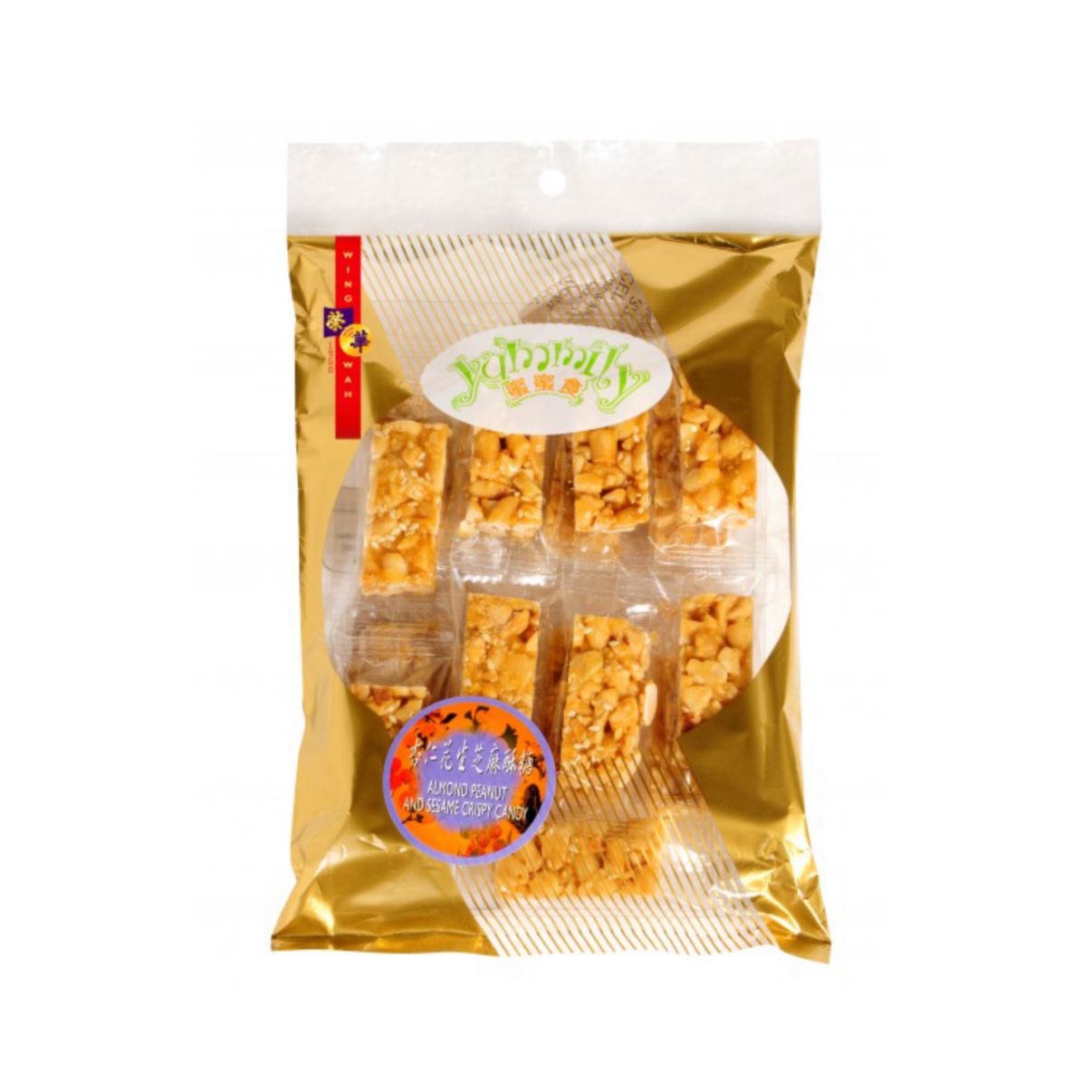 榮華 杏仁花生芝麻酥糖 180G