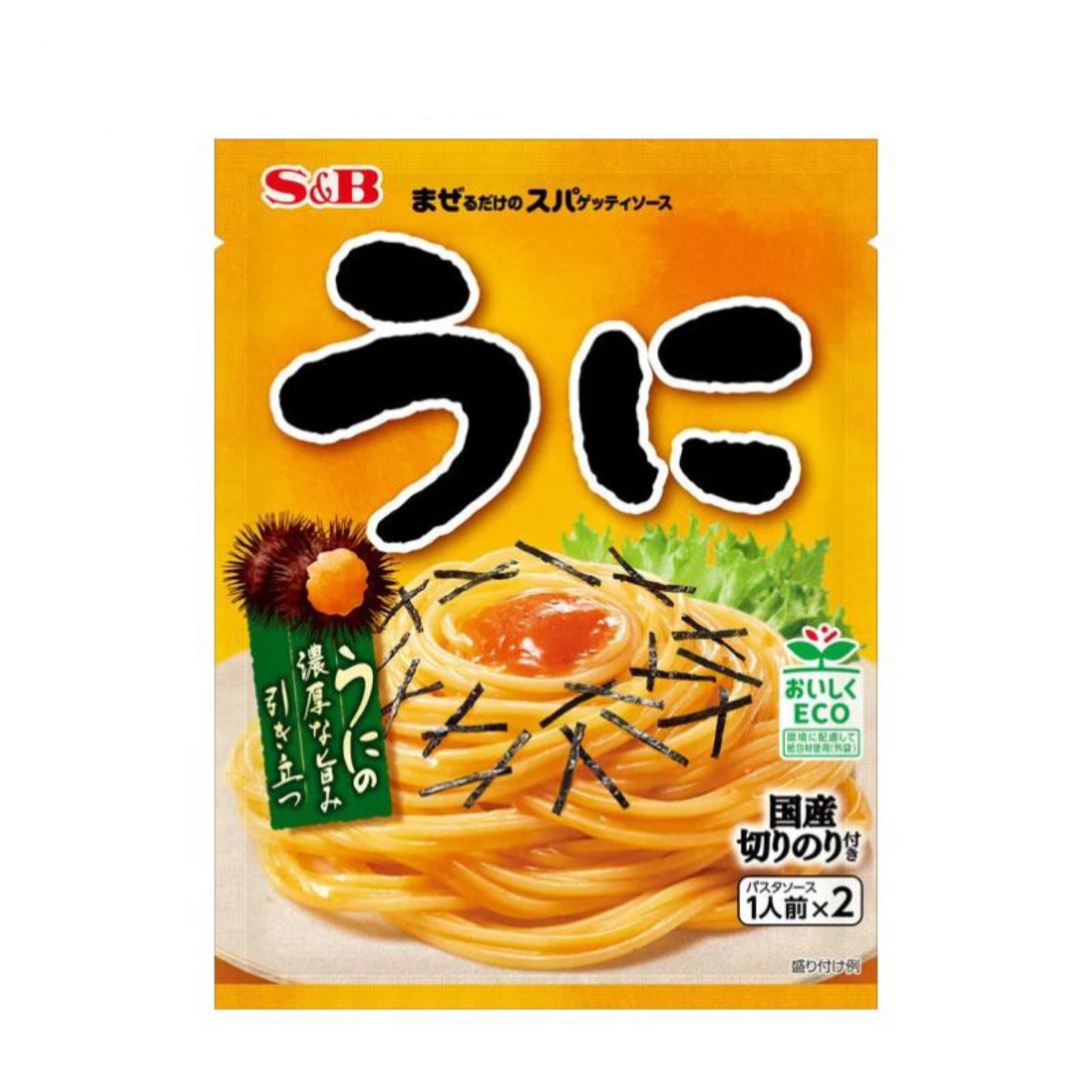 S&B Instant Sea Urchin Flavored Spaghetti Sauce (Serves 1 x 2) 52G
