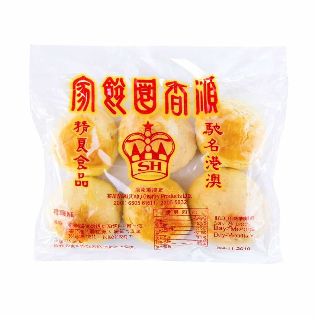 Shun Heung Yuen Moluo Pastry 6 PC
