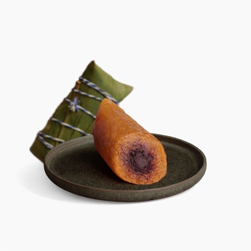 (Pre-Order) Hang Heung Red Bean Paste & Aged Tangerine Peel Alkaline Rice Dumpling 250G