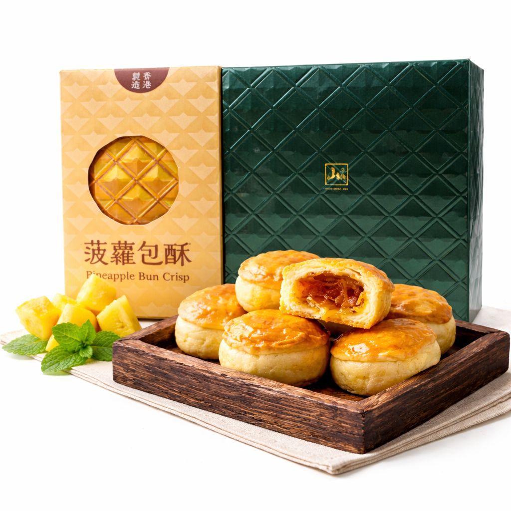 Shan Shau Jok Pineapple Bun Pastry 180G