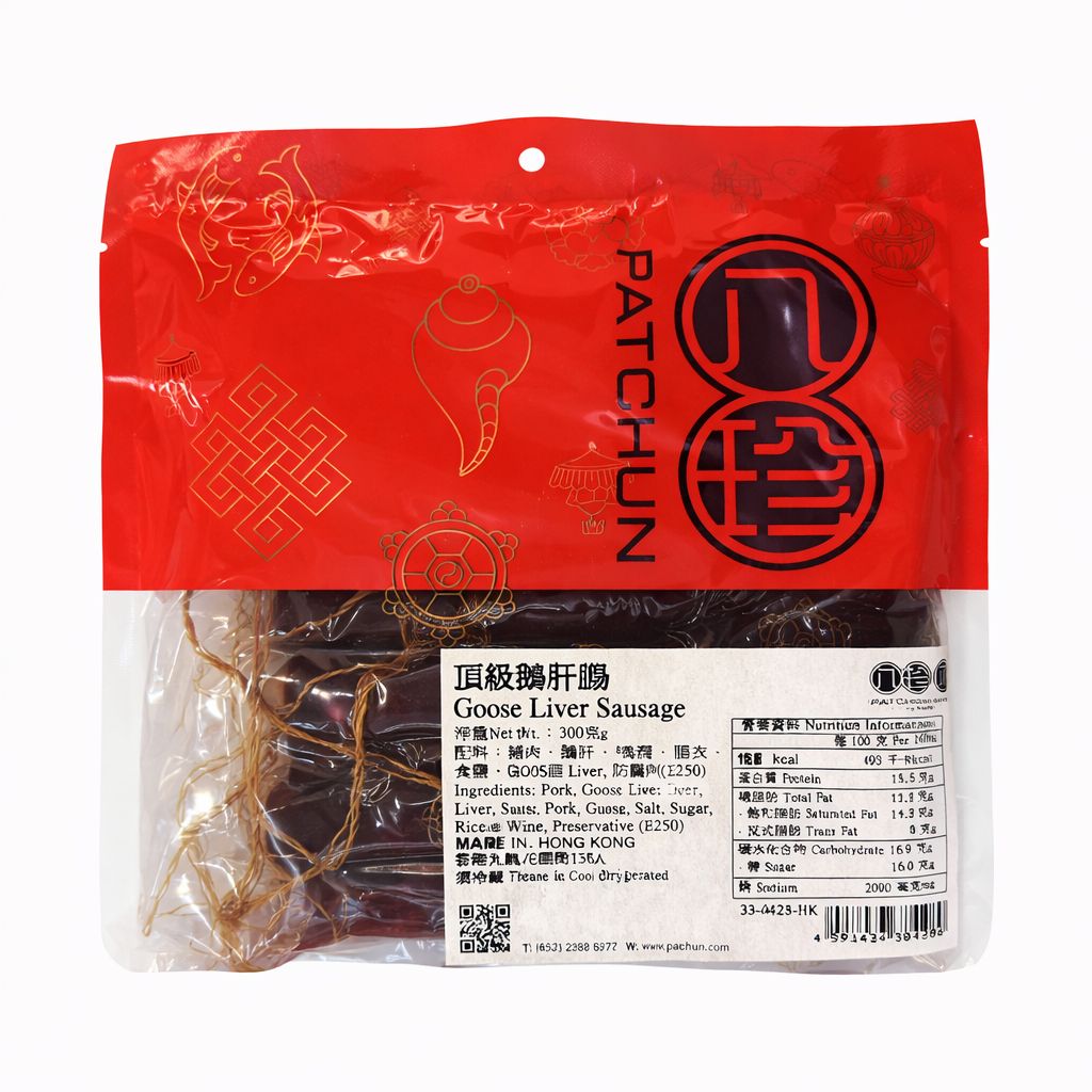 八珍頂級鵝肝腸 300克
