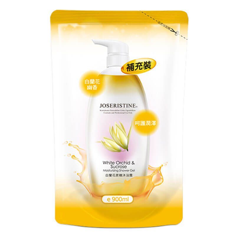 彩豐行白蘭花蔗糖沐浴露 (環保裝) 900ml