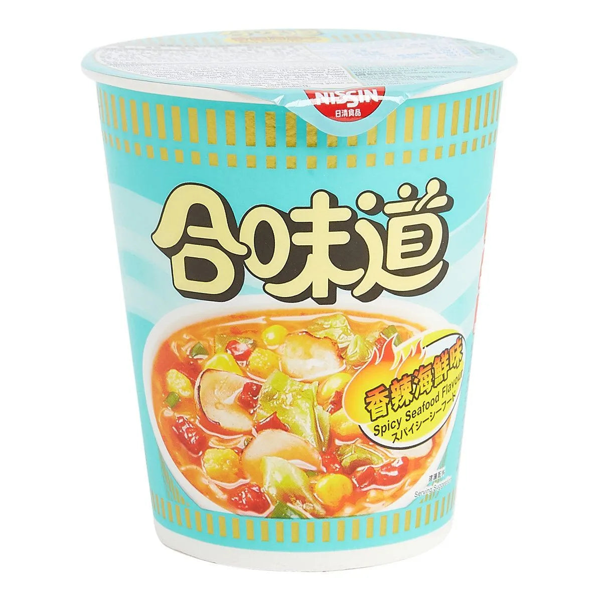 日清 - 合味道 杯麵 - 香辣海鮮味 (杯麵) 75g