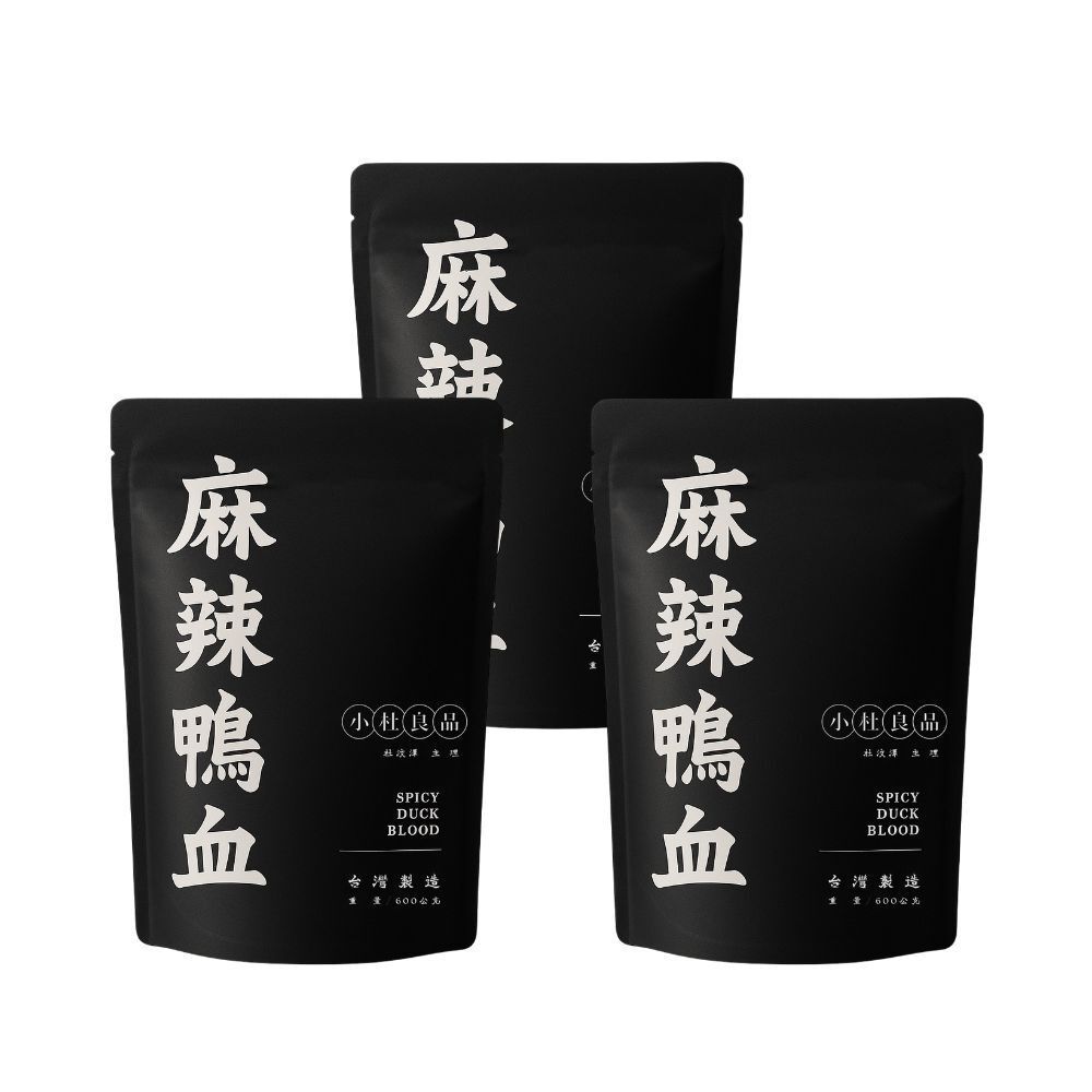 小杜良品 麻辣鴨血 (新包裝) 600g x3包