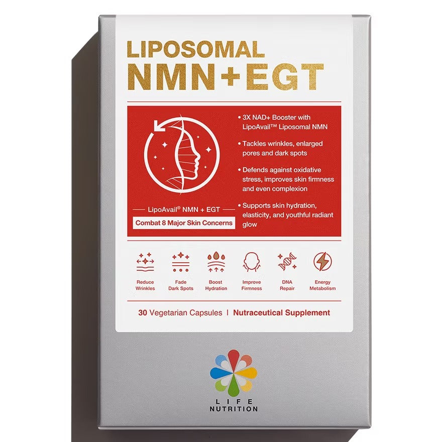 LIFE NUTRITION 脂質體NMN+EGT (30粒)