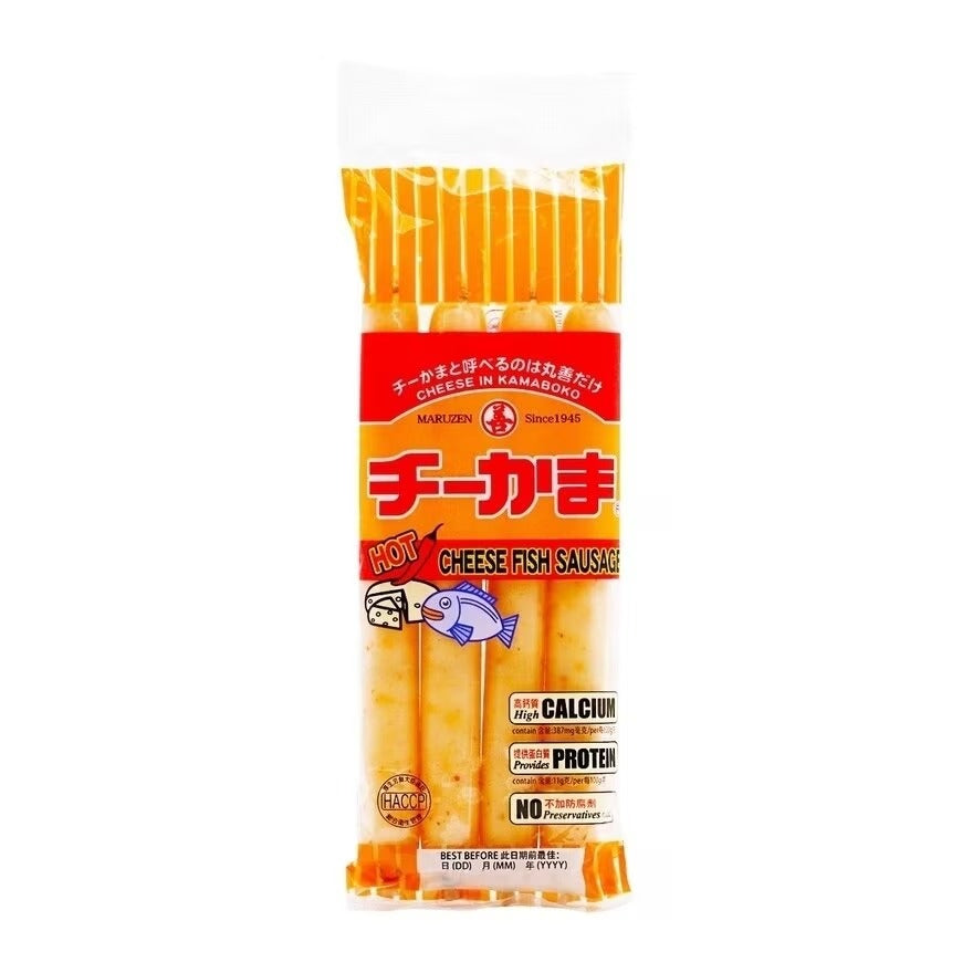 善字牌辣味芝士魚肉腸（茨城縣）26GX4