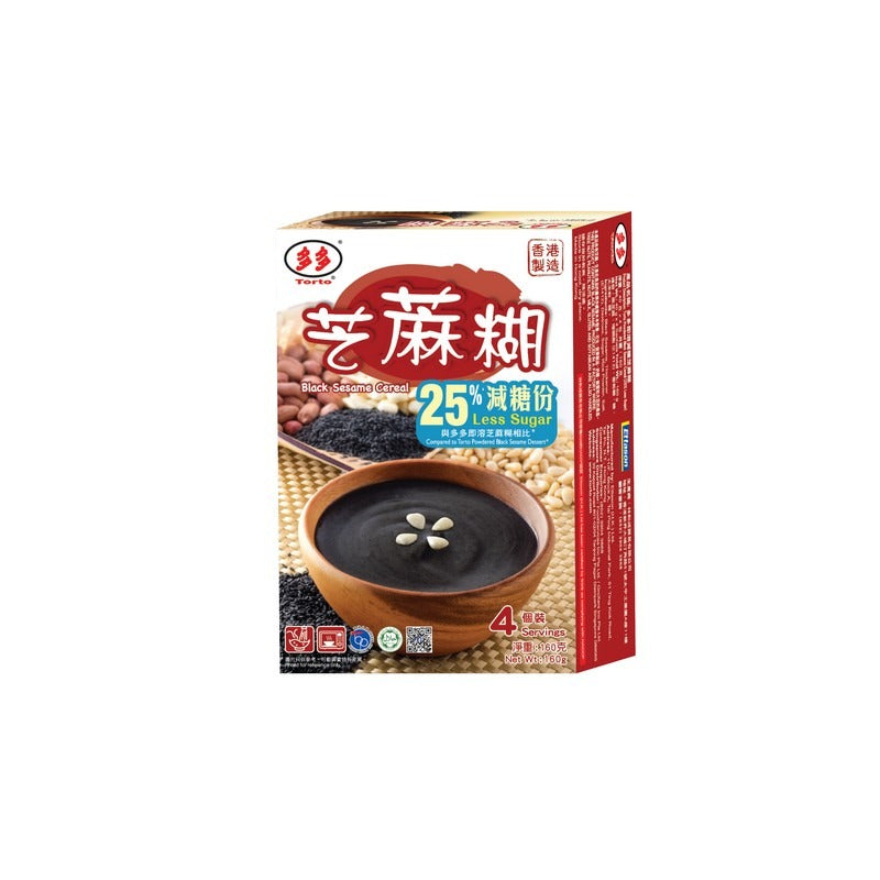 多多25%減糖芝麻糊 160G