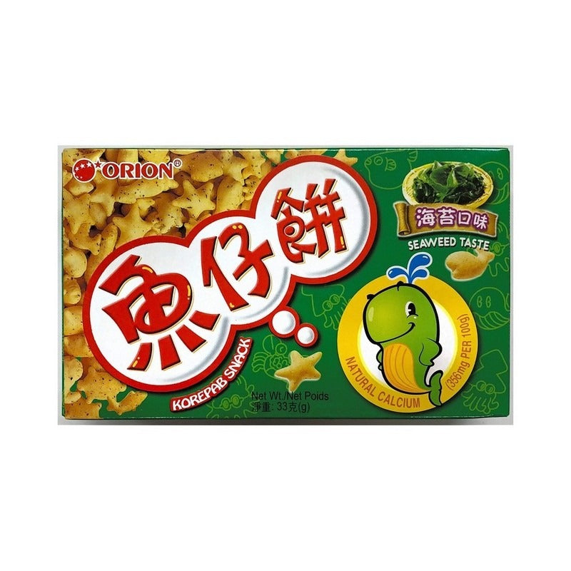 東洋牌魚仔餅－紫菜味 33G