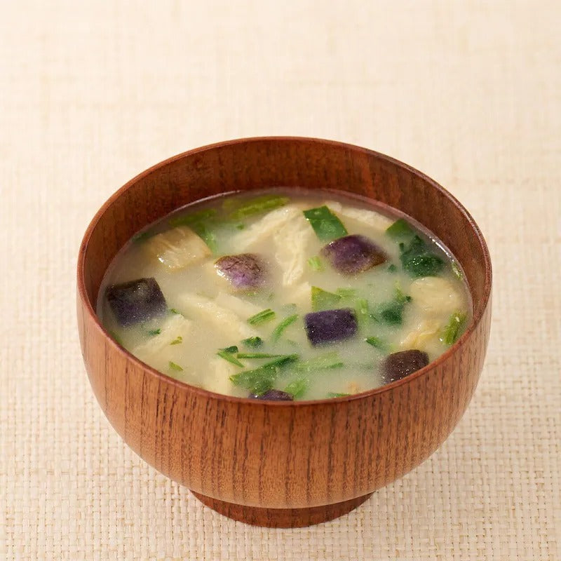 MUJI 無印良品即沖茄子菠菜味噌湯 4PCS