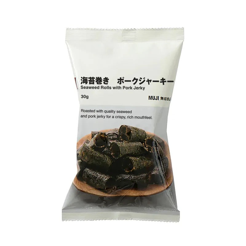 MUJI 無印良品肉乾海苔卷 30G
