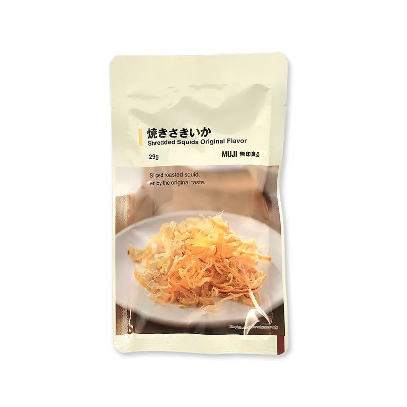 MUJI 無印良品烤製魷魚絲 原味 29G