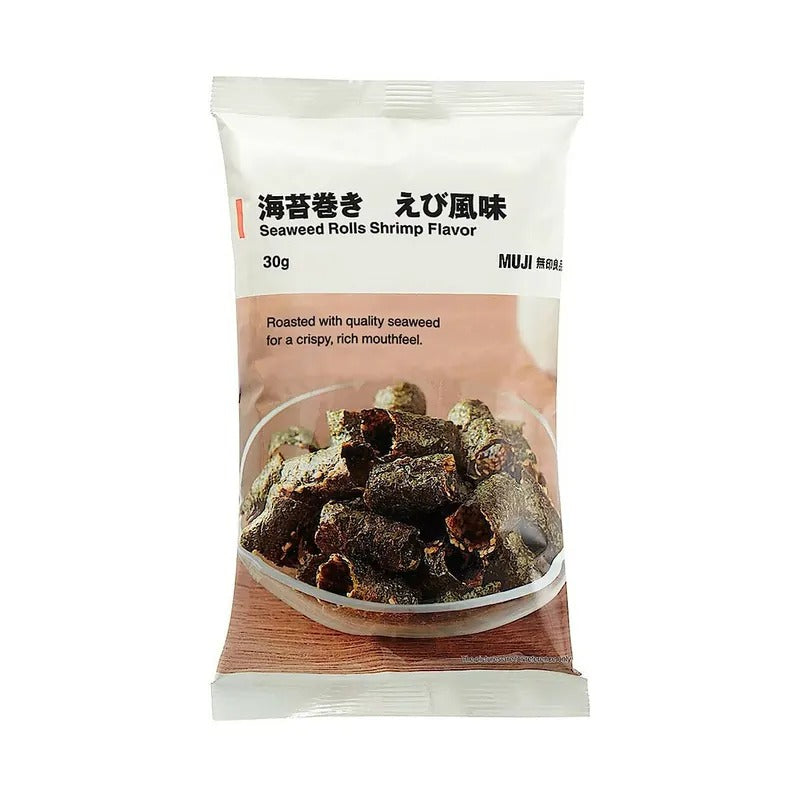 MUJI 無印良品蝦味海苔卷 30G