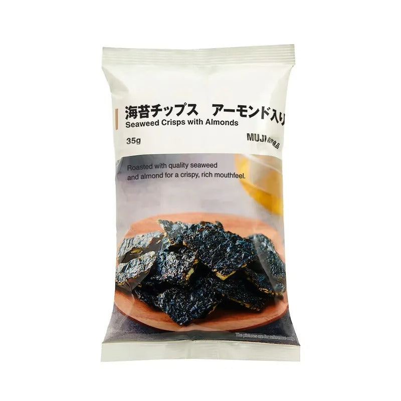 MUJI 無印良品杏仁夾心海苔 35G