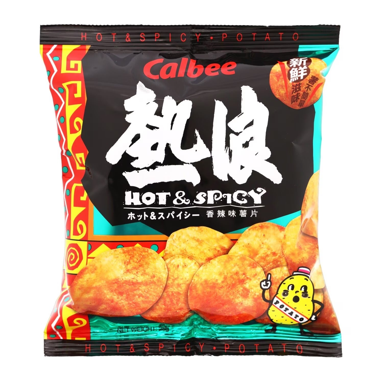 卡樂B熱浪薯片 25G