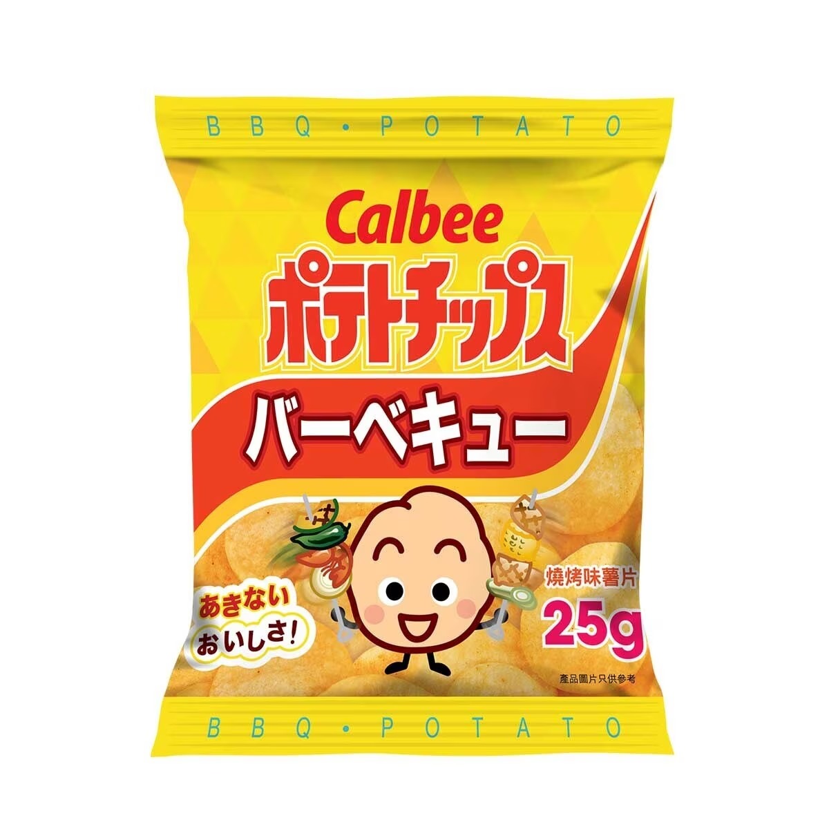 卡樂B燒烤味薯片 25G