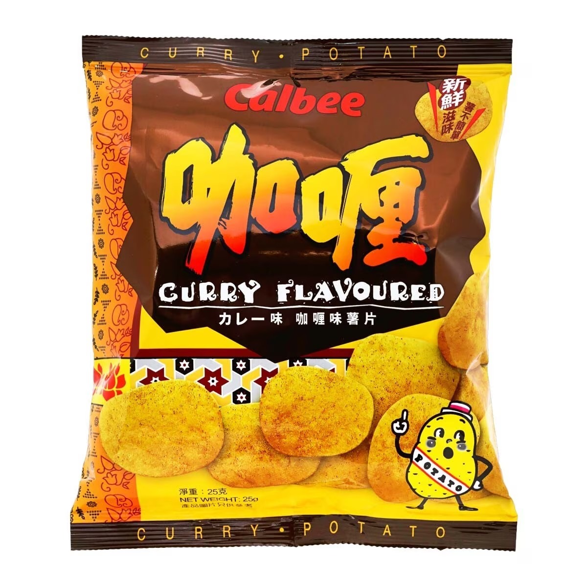 卡樂B咖喱味薯片 25G