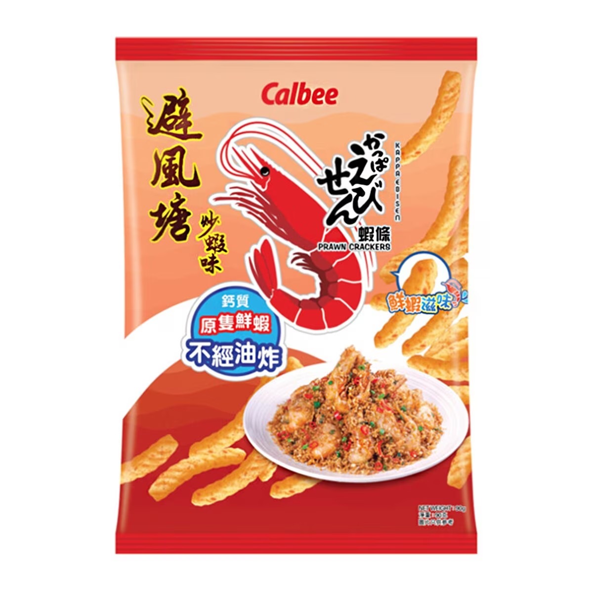 卡樂B避風塘炒蝦味蝦條 40G
