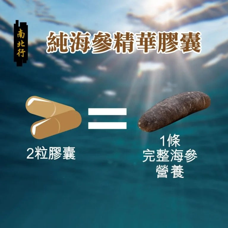 南北行 純海參精華膠囊 60粒