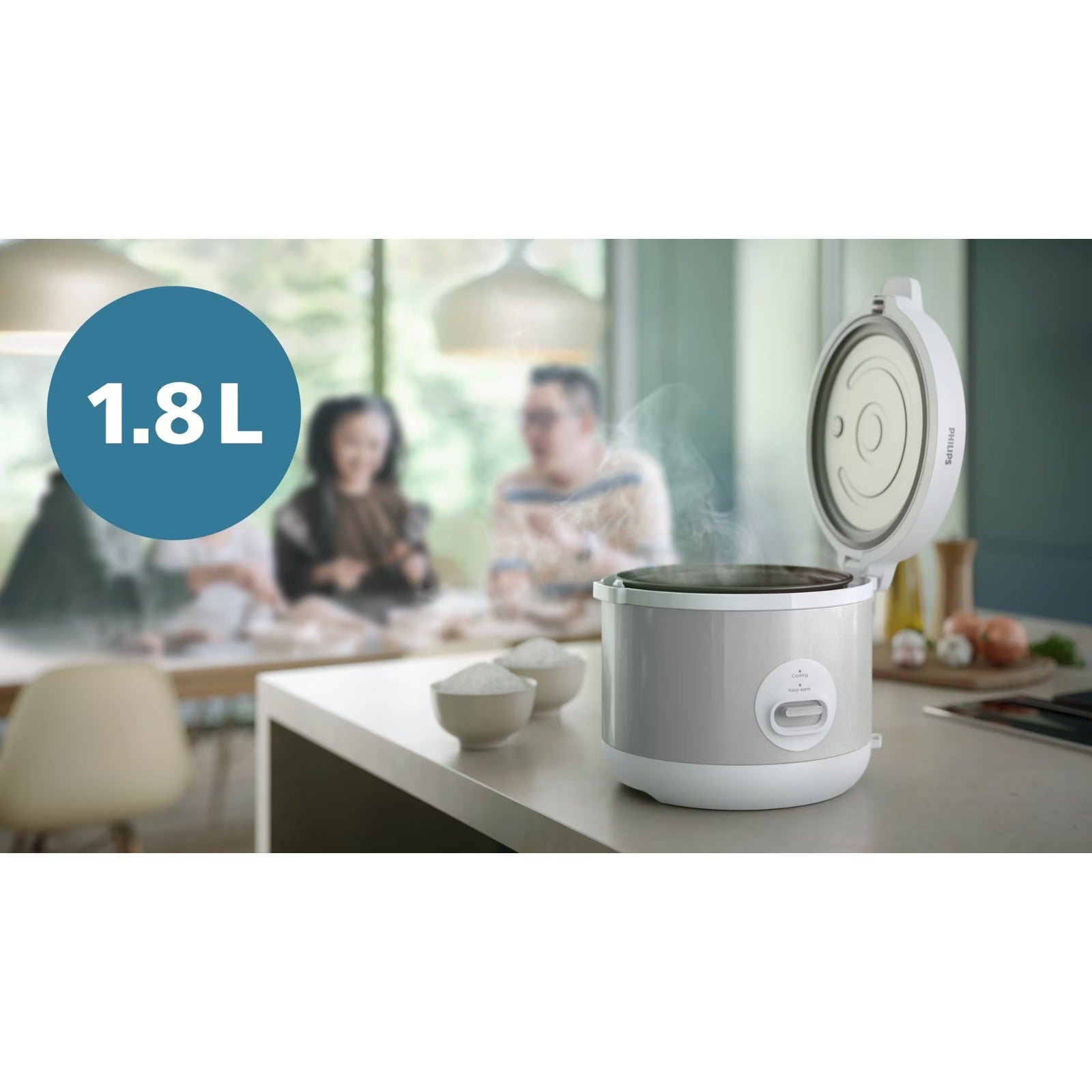 PHILIPS 飛利浦HD3008/30 1000 系列1.8公升電飯煲