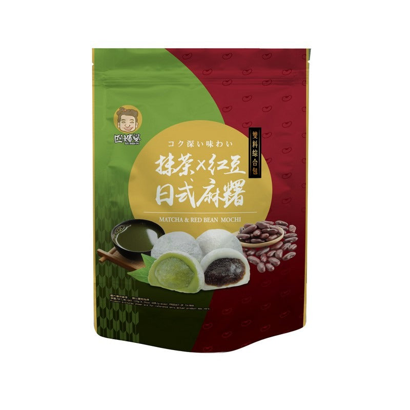 四嬸婆 抹茶紅豆日式麻糬 120G