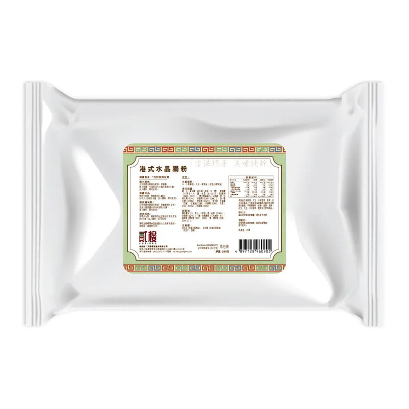 貳樓港式混醬水晶腸粉 (附甜醬,豉油,麻醬) 220克 - 隨機包裝