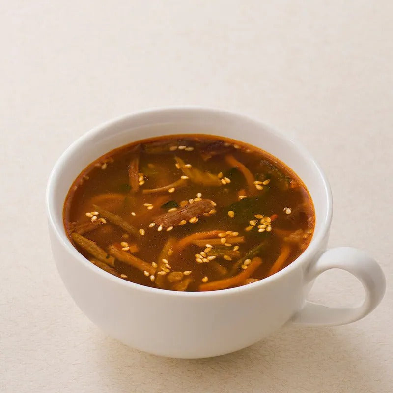 MUJI 無印良品即沖韓式辣牛肉湯 4PCS