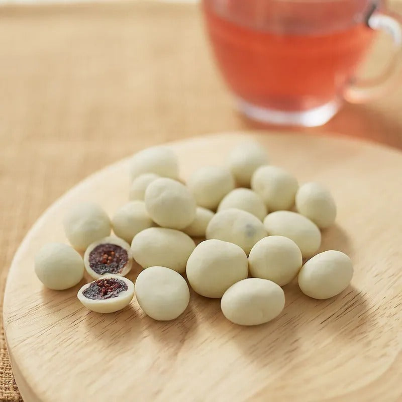 MUJI 無印良品白朱古力蔓越莓 65G