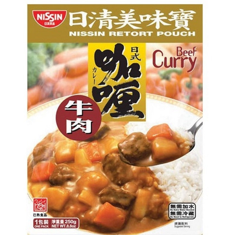 日清美味寶咖喱牛肉 250G