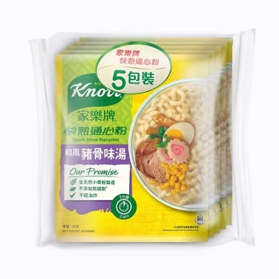 家樂牌 豬骨味通心粉 5 包
