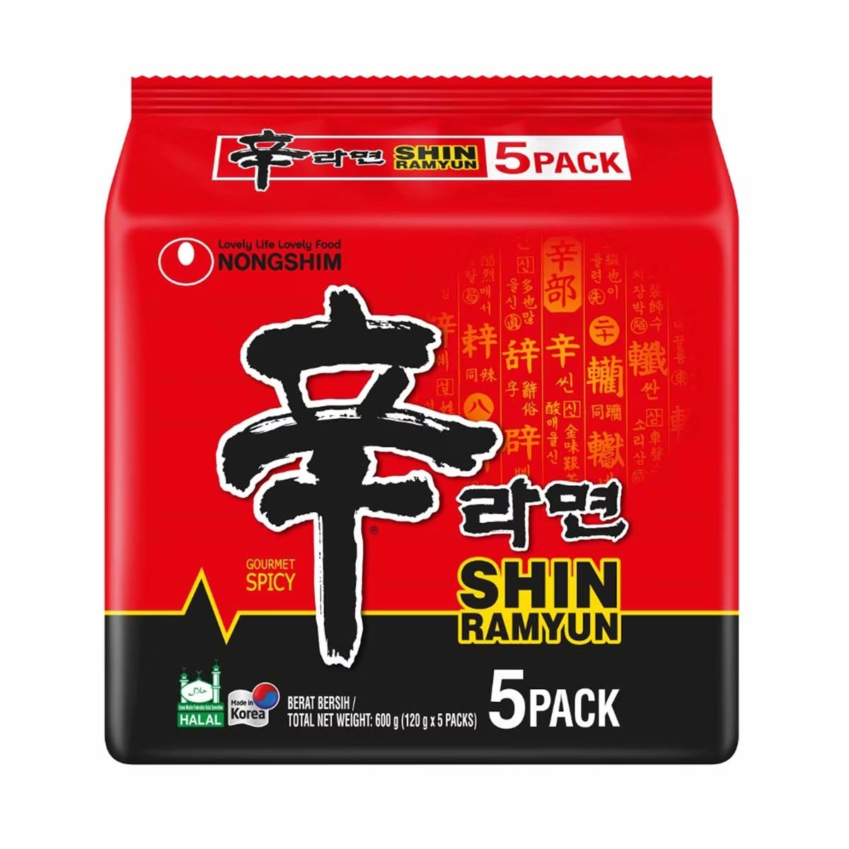 NONG SHIM Ramyun 120Gx5